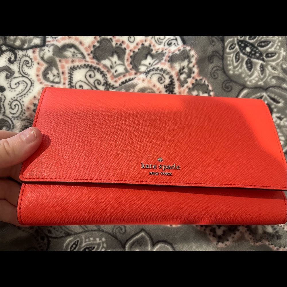 Kate Spade Large Coral Wallet